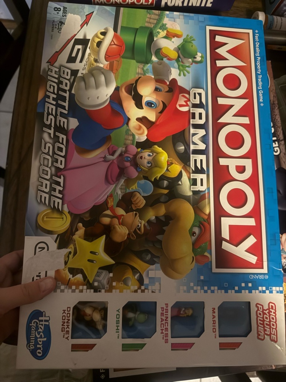 Monopoly Gamer Super Mario Edition Board Game - Colorful Characters